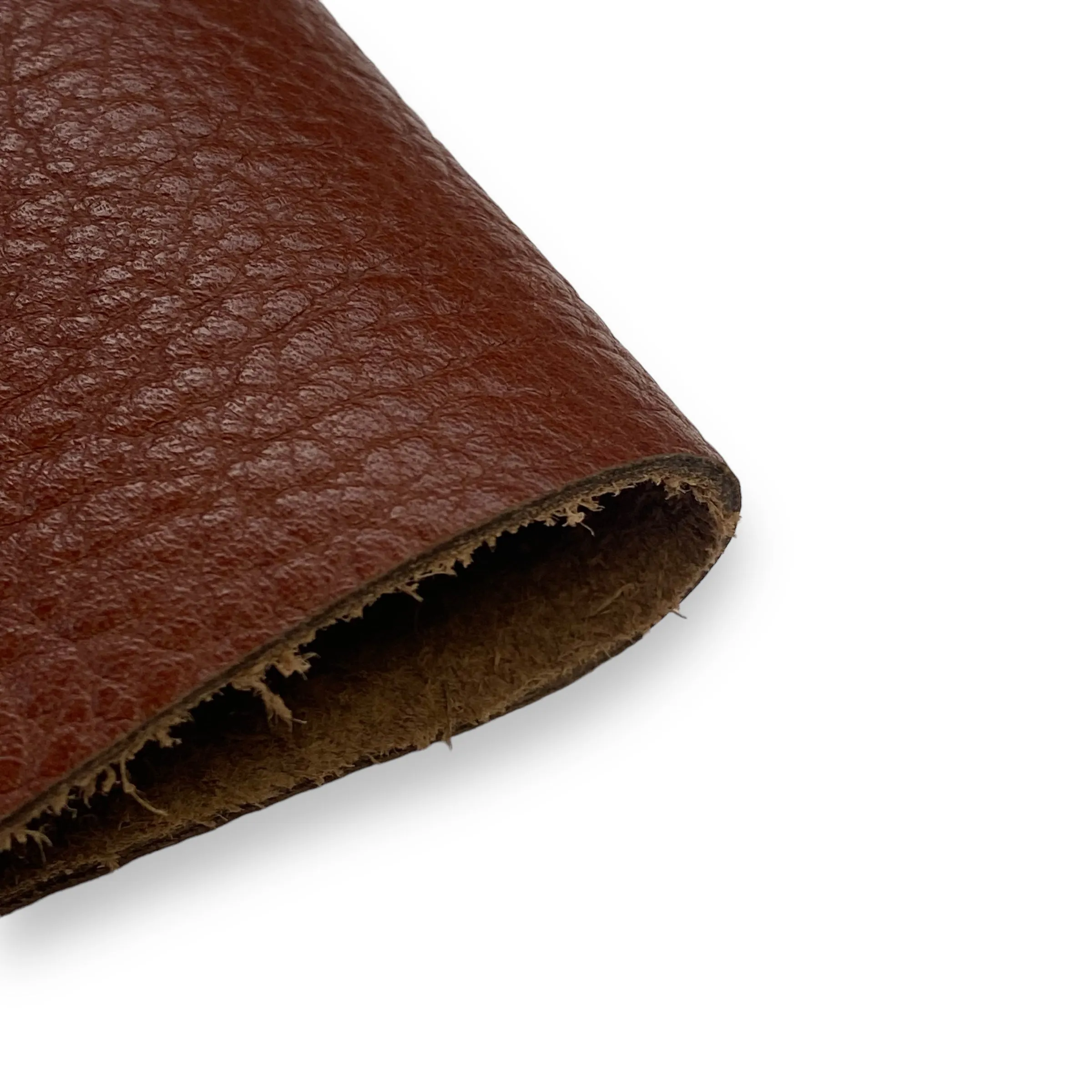 4oz (1.6mm) Cow Leather -Burnt Sienna (per square foot)