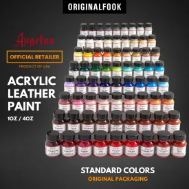 (80 Colors) Angelus Acrylic Leather Paint (A to L)