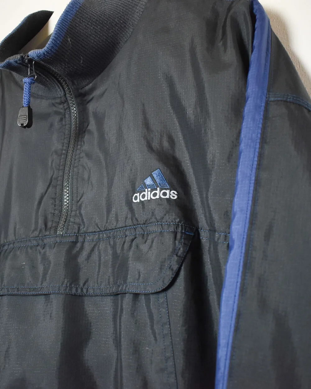 Adidas 1/4 Zip Windbreaker Jacket - Large