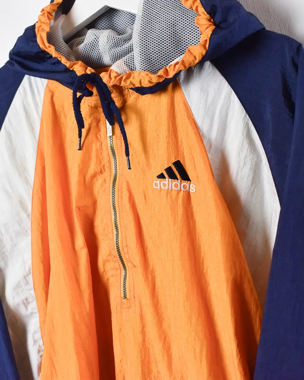 Adidas 1/4 Zip Windbreaker Jacket - Large