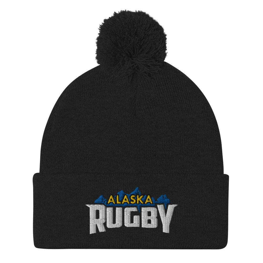 Alaska Rugby Pom Beanie