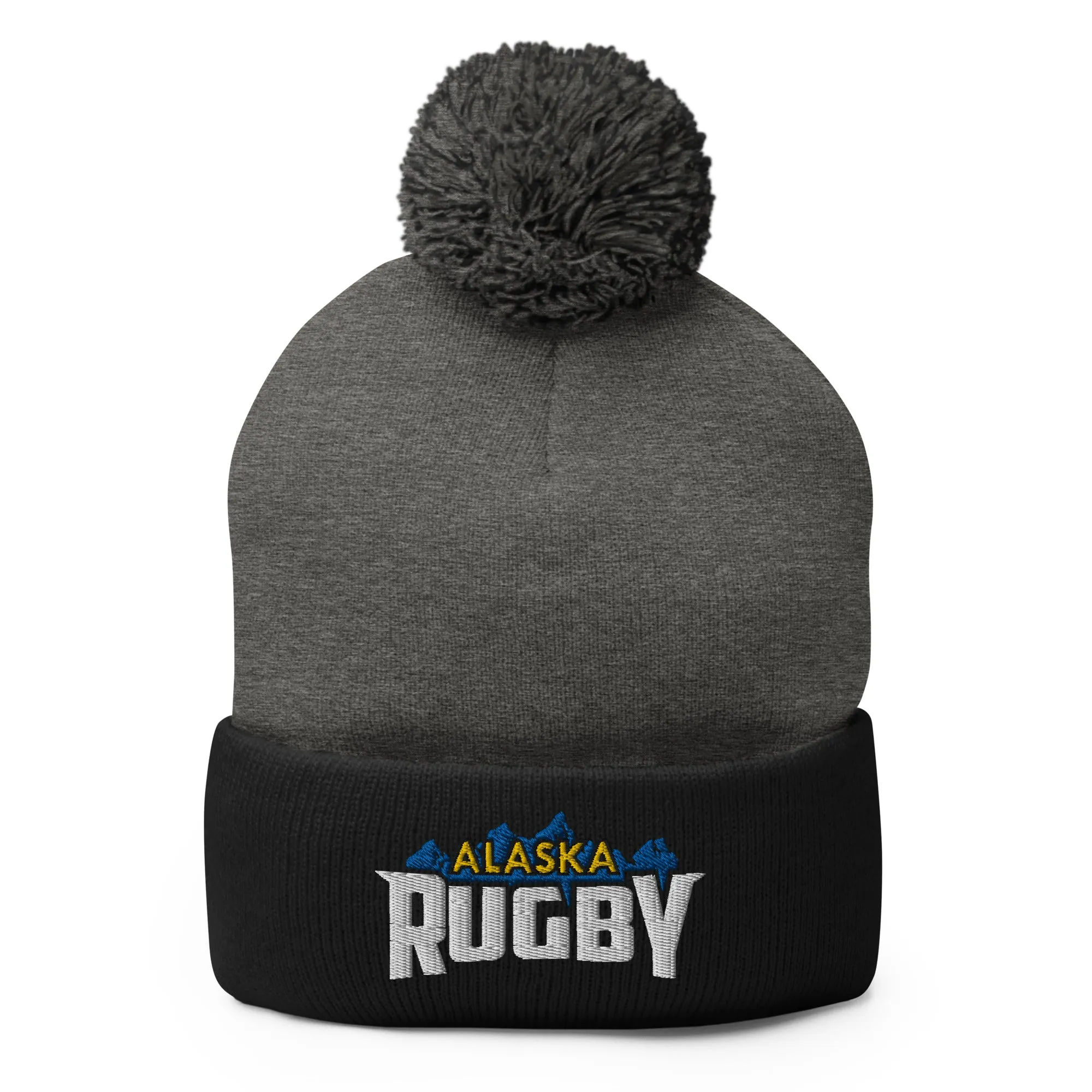 Alaska Rugby Pom Beanie