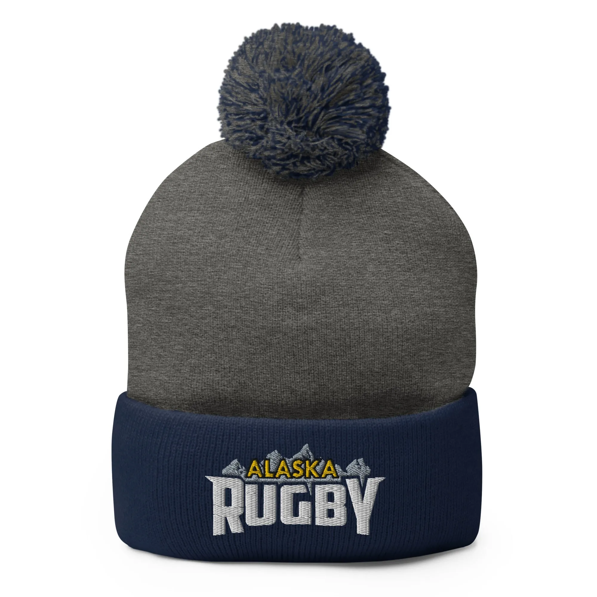 Alaska Rugby Pom Beanie