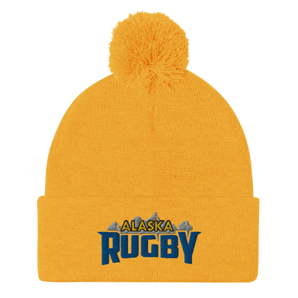 Alaska Rugby Pom Beanie