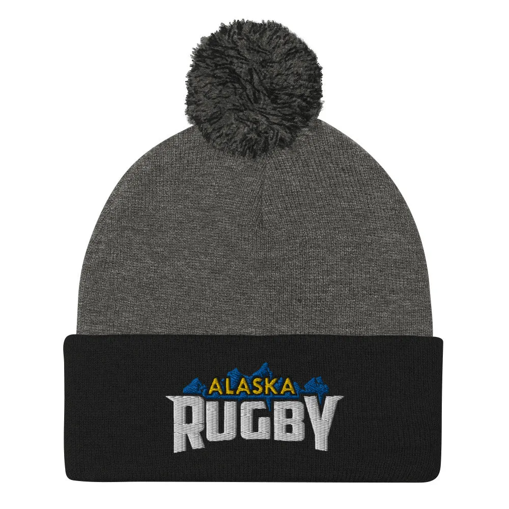 Alaska Rugby Pom Beanie