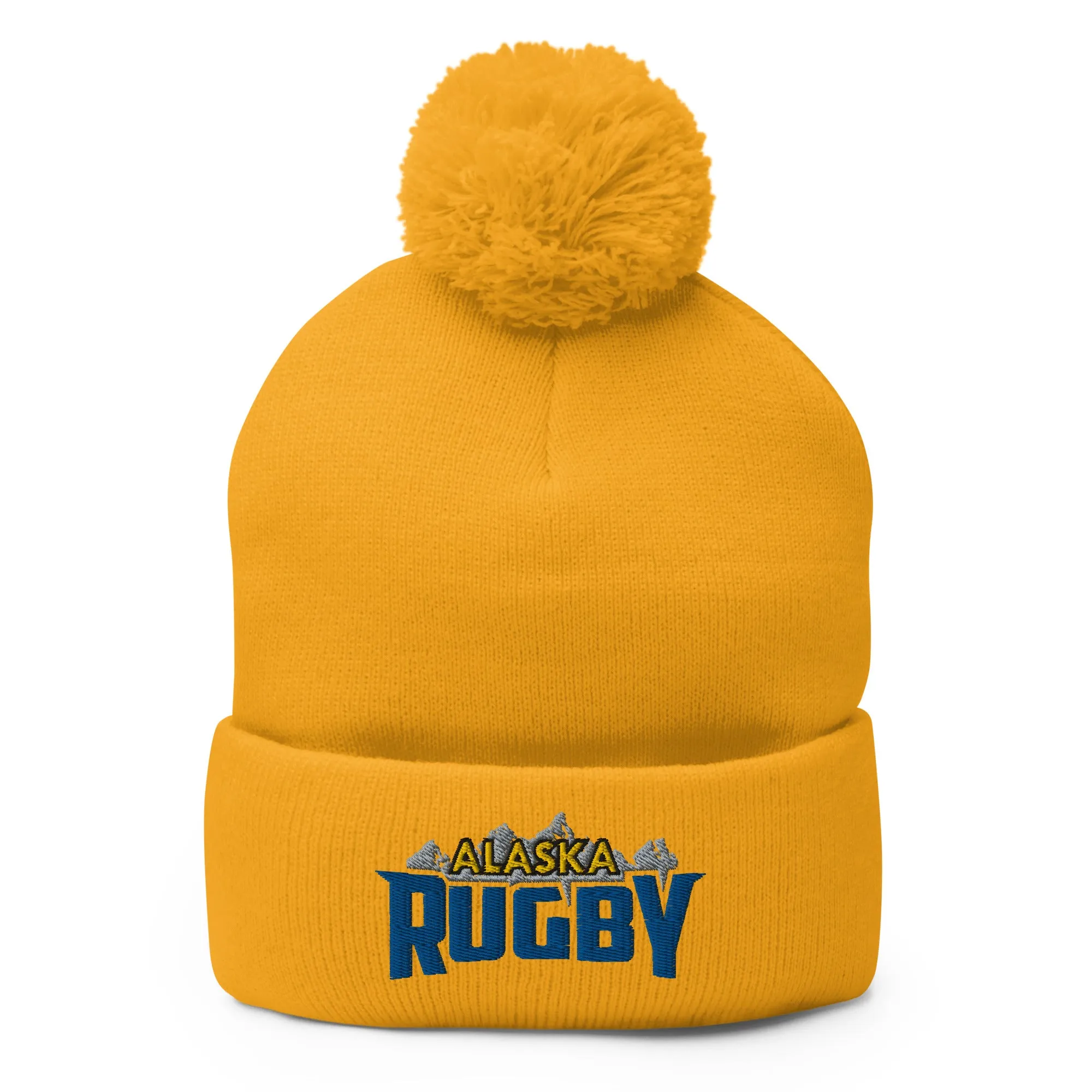 Alaska Rugby Pom Beanie