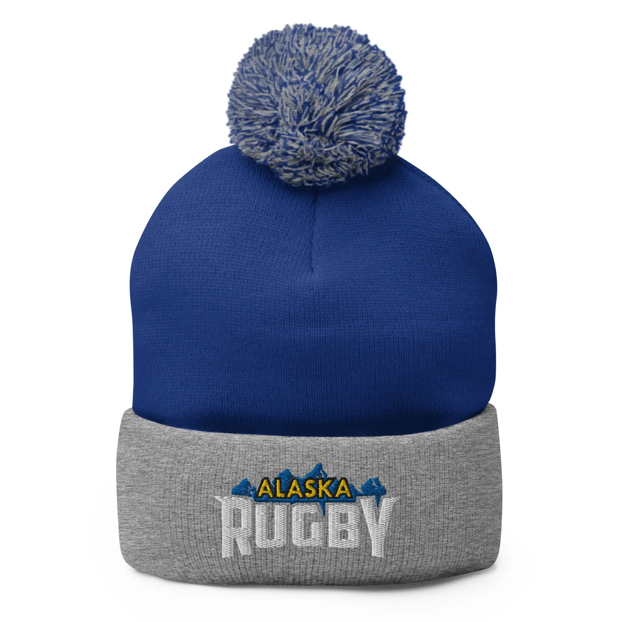 Alaska Rugby Pom Beanie