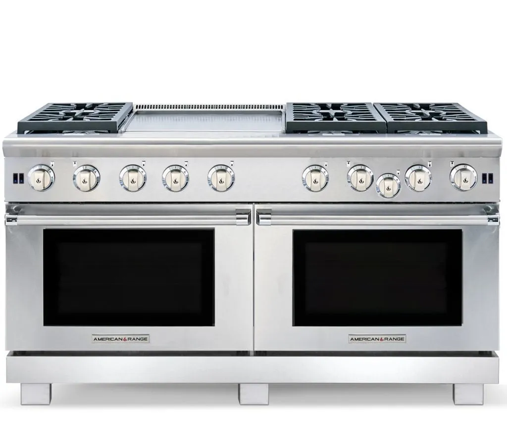 American Range ARR6602GDN 60" Cuisine Ranges Natural Gas