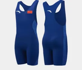 Anta Professional Weightlifting Competition Uniform/One-piece suit/Freestyle Wrestling Uniform