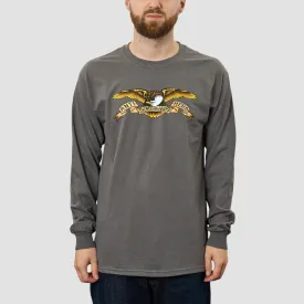 Antihero Eagle Longsleeve T-Shirt Charcoal/Multi