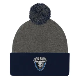 Bend Rugby Pom-Pom Beanie