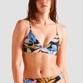 Billabong ADIV Banded Triangle Bikini Top Multi - Womens