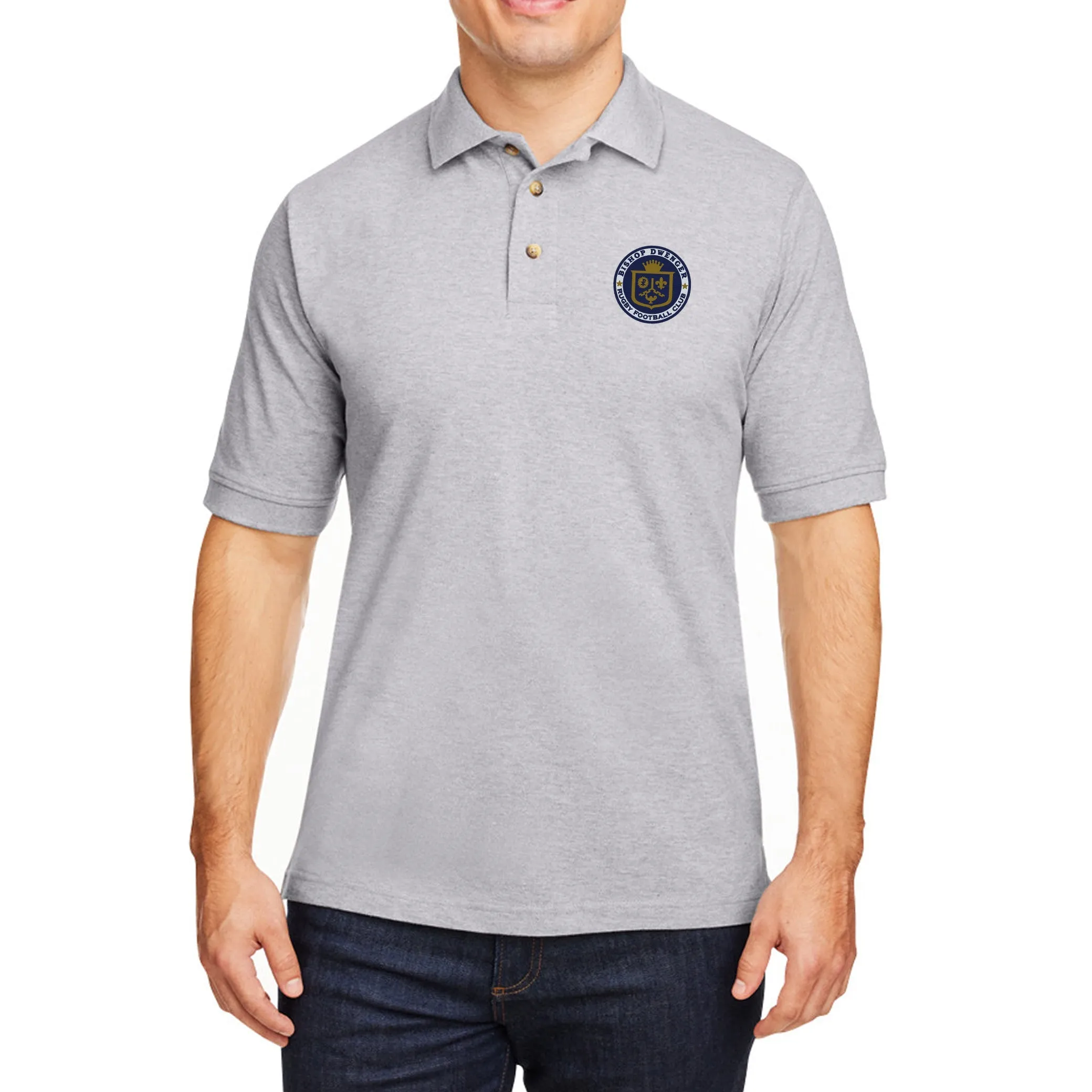 Bishop Dwenger RFC Ringspun Cotton Polo