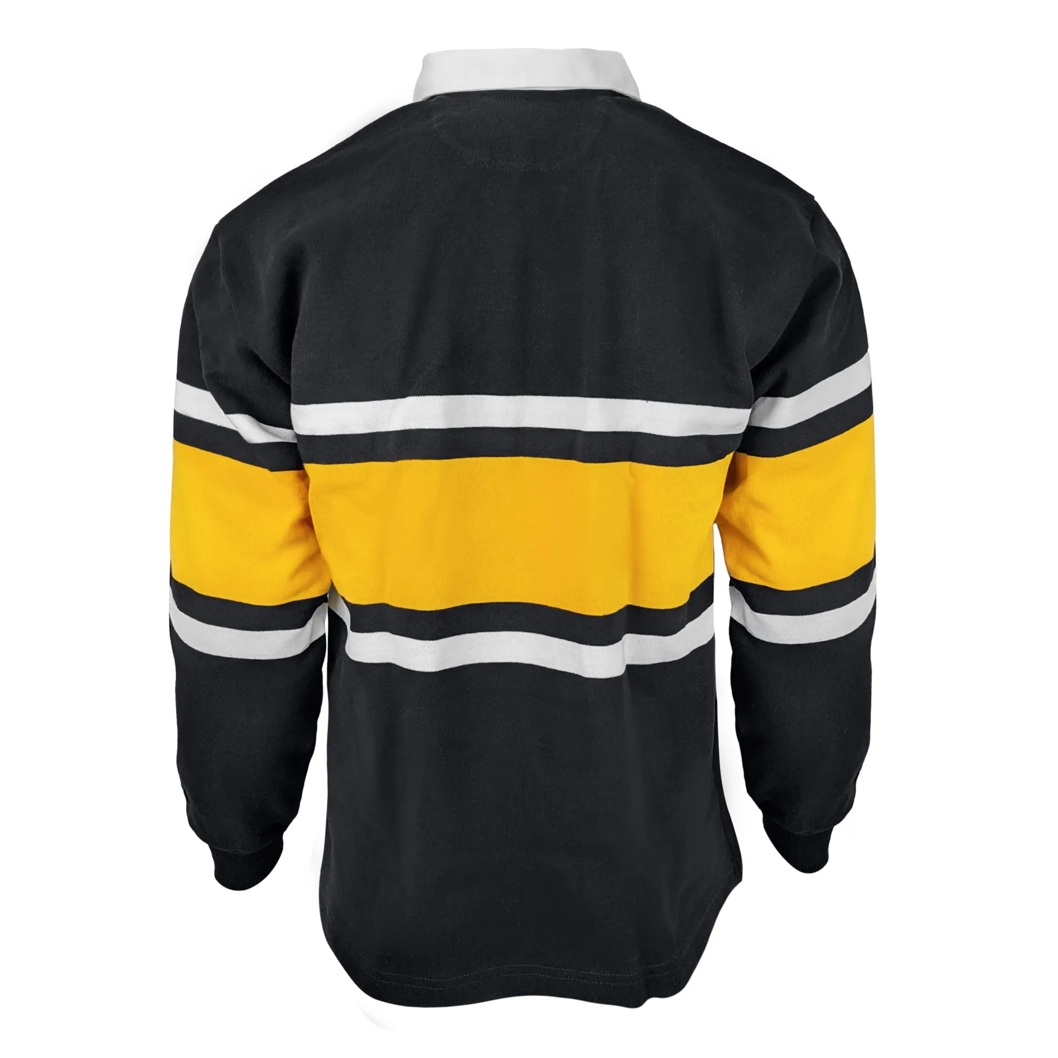 Black Widows RFC Collegiate Stripe Rugby Jersey