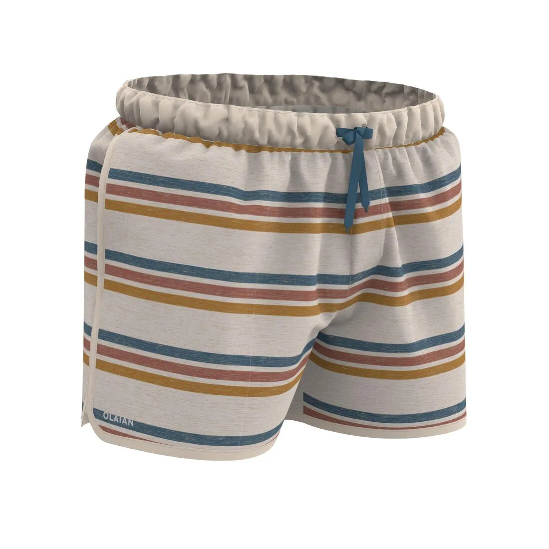 Boardshort surf 100 short SUNSTRIPEGREEN