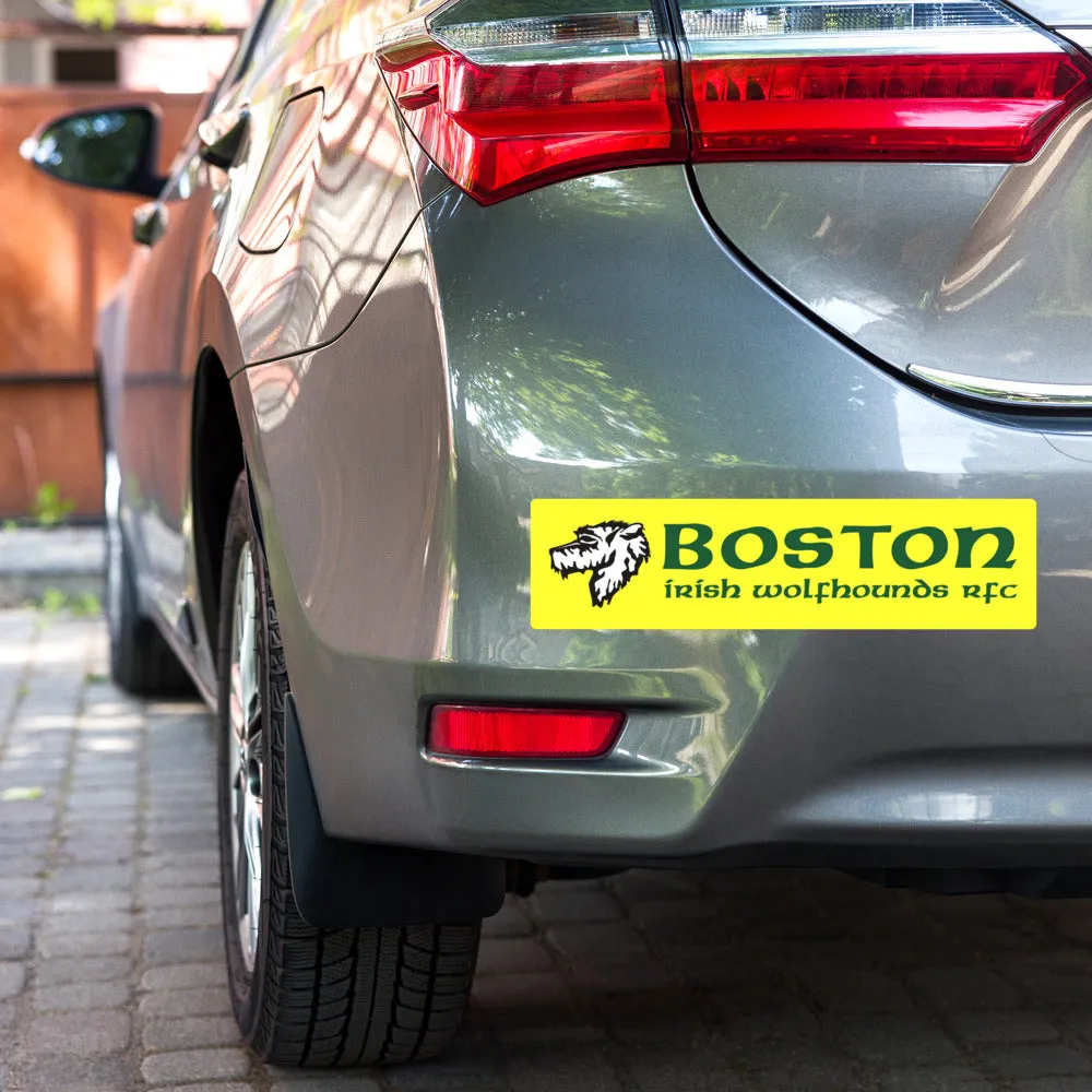 Boston Irish Wolfhounds YRFC Bumper Sticker