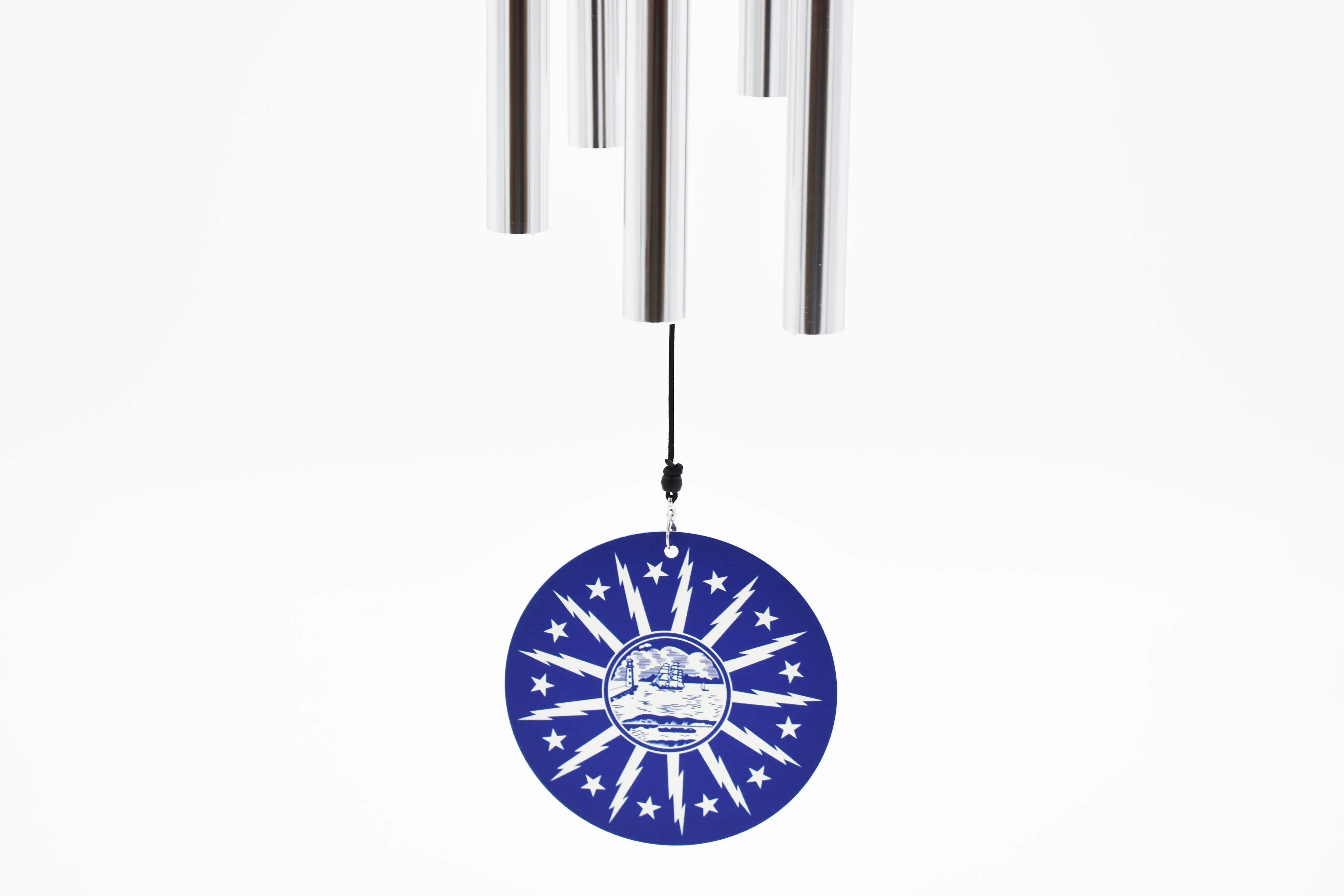 Buffalo City Seal Flag Large Wind Chime