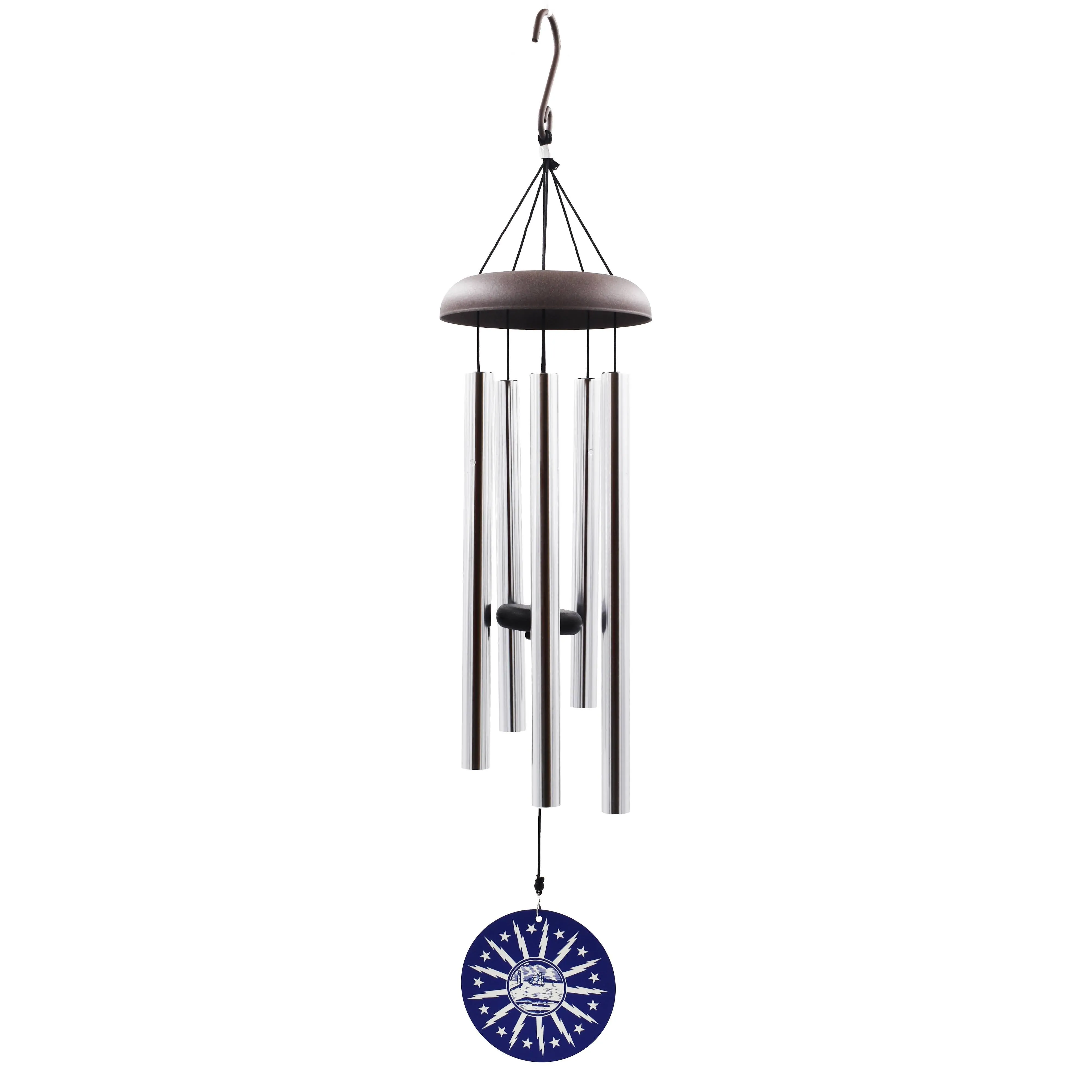 Buffalo City Seal Flag Large Wind Chime