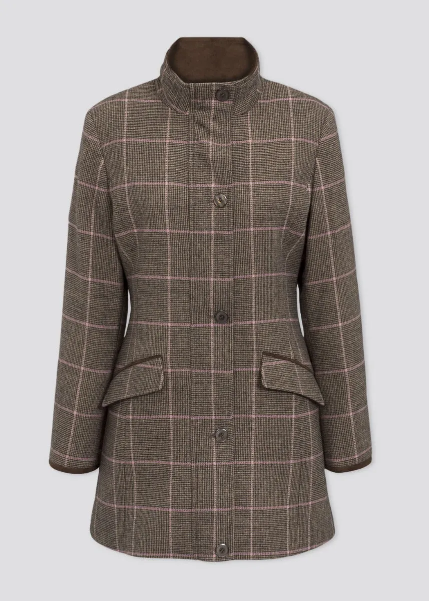 Combrook Ladies Tweed Field Jacket In Ebony