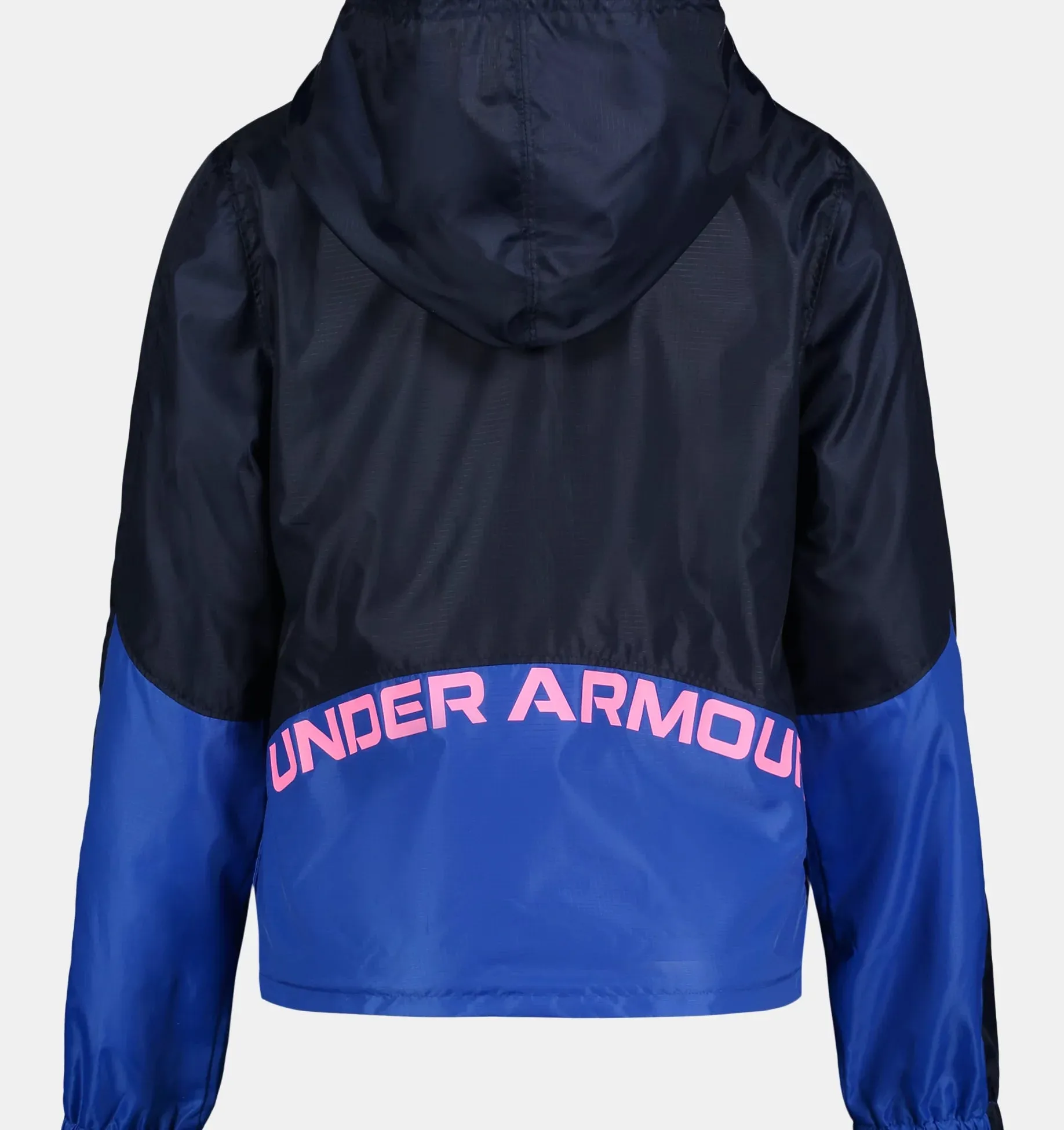 Girls Midnight Navy Manataug Windbreaker Jacket | Under Armour