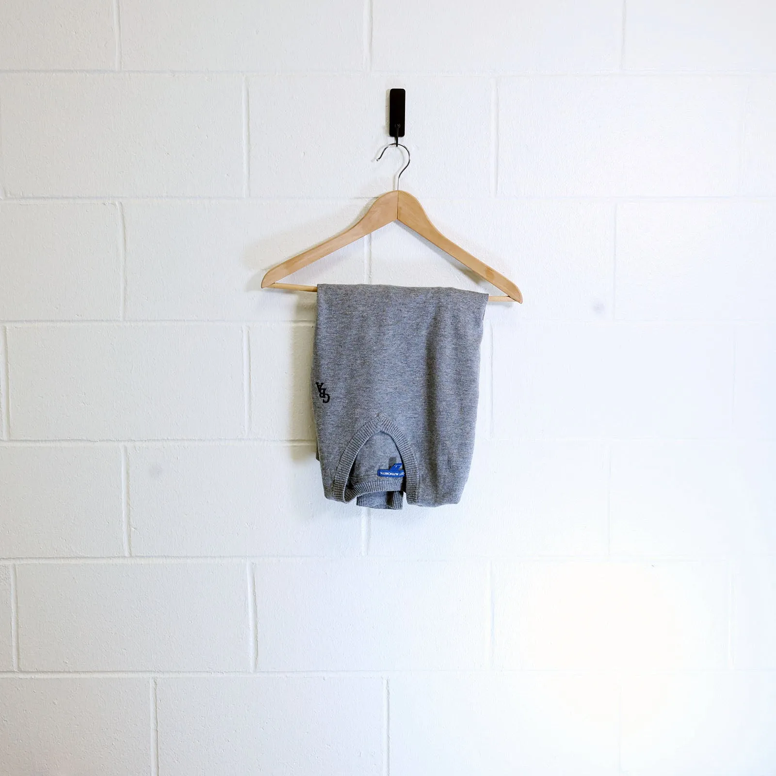 Grey V-Neck Sweater (can be worn during the school day)