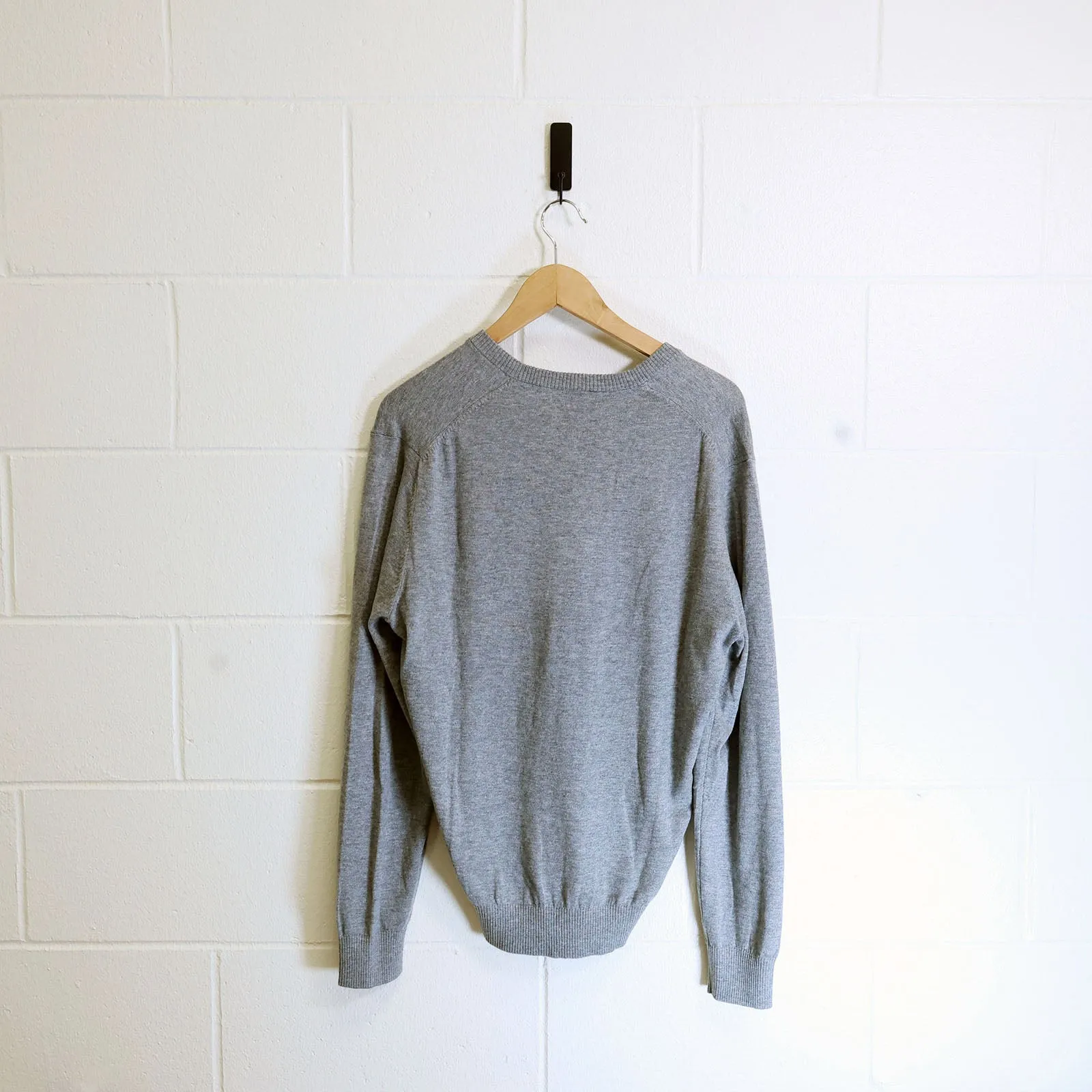 Grey V-Neck Sweater (can be worn during the school day)