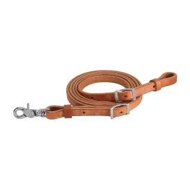 Harness Leather Roper Rein, 5/8" x 8