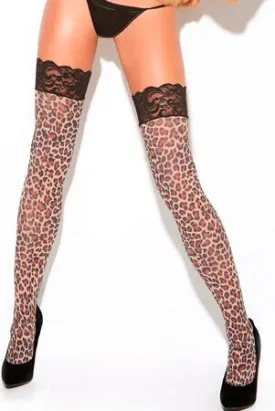 Leopard Thigh Highs