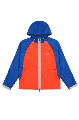 MIA Windbreaker (Electric Blue/ Neon Orange)