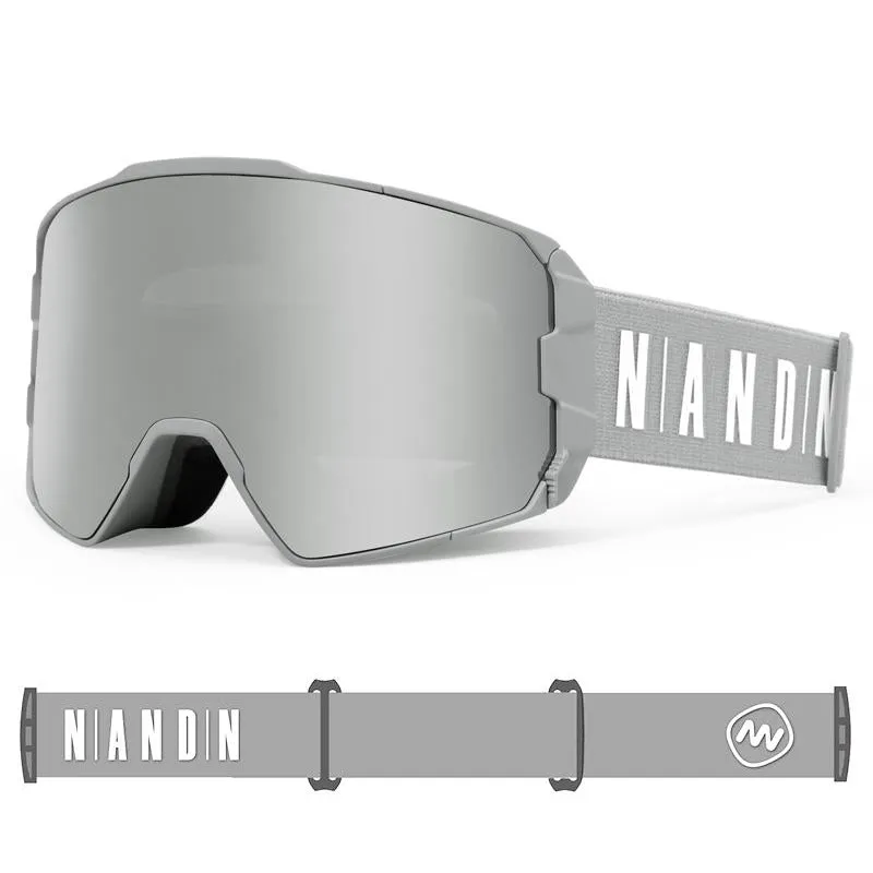 Nandn Unisex Optics Winter Mountain Snowboard Frameless Ski Goggles