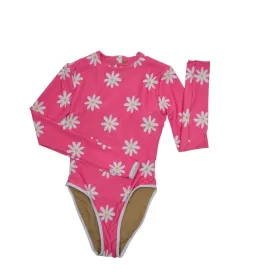 OBX Rashguard- Retro Daisy Print