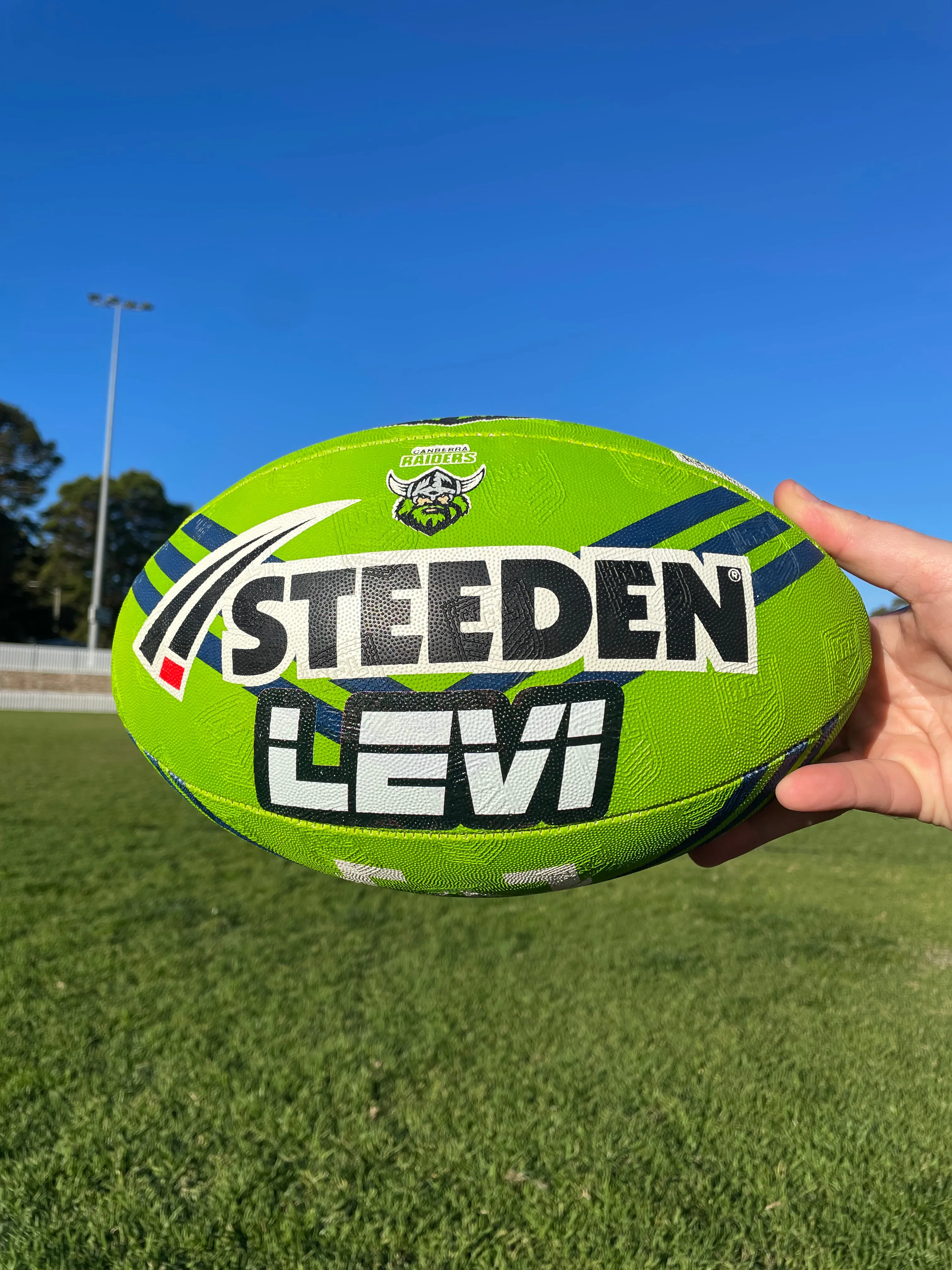 Personalised Canberra Raiders Official NRL Ball (size 5)