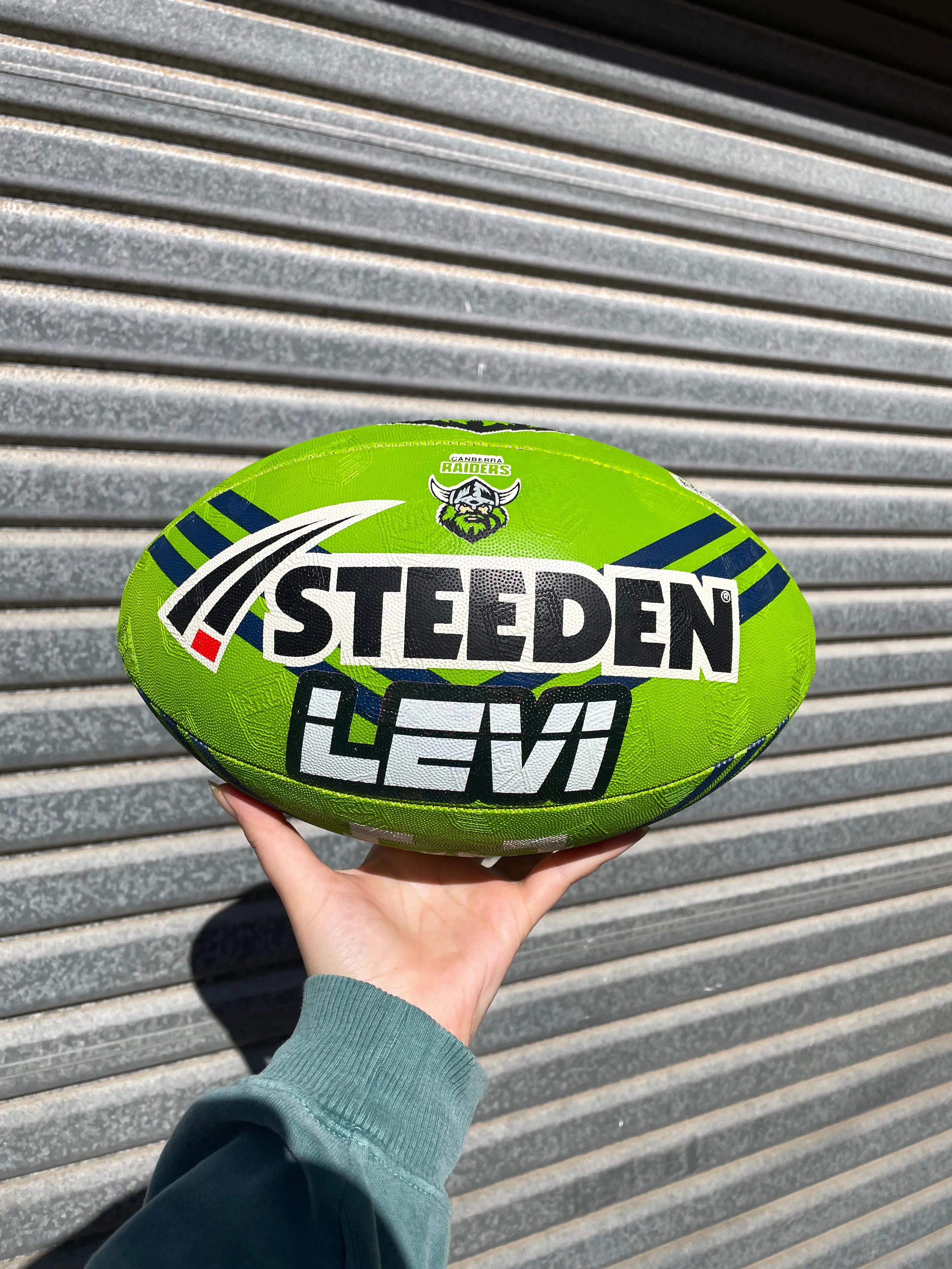 Personalised Canberra Raiders Official NRL Ball (size 5)