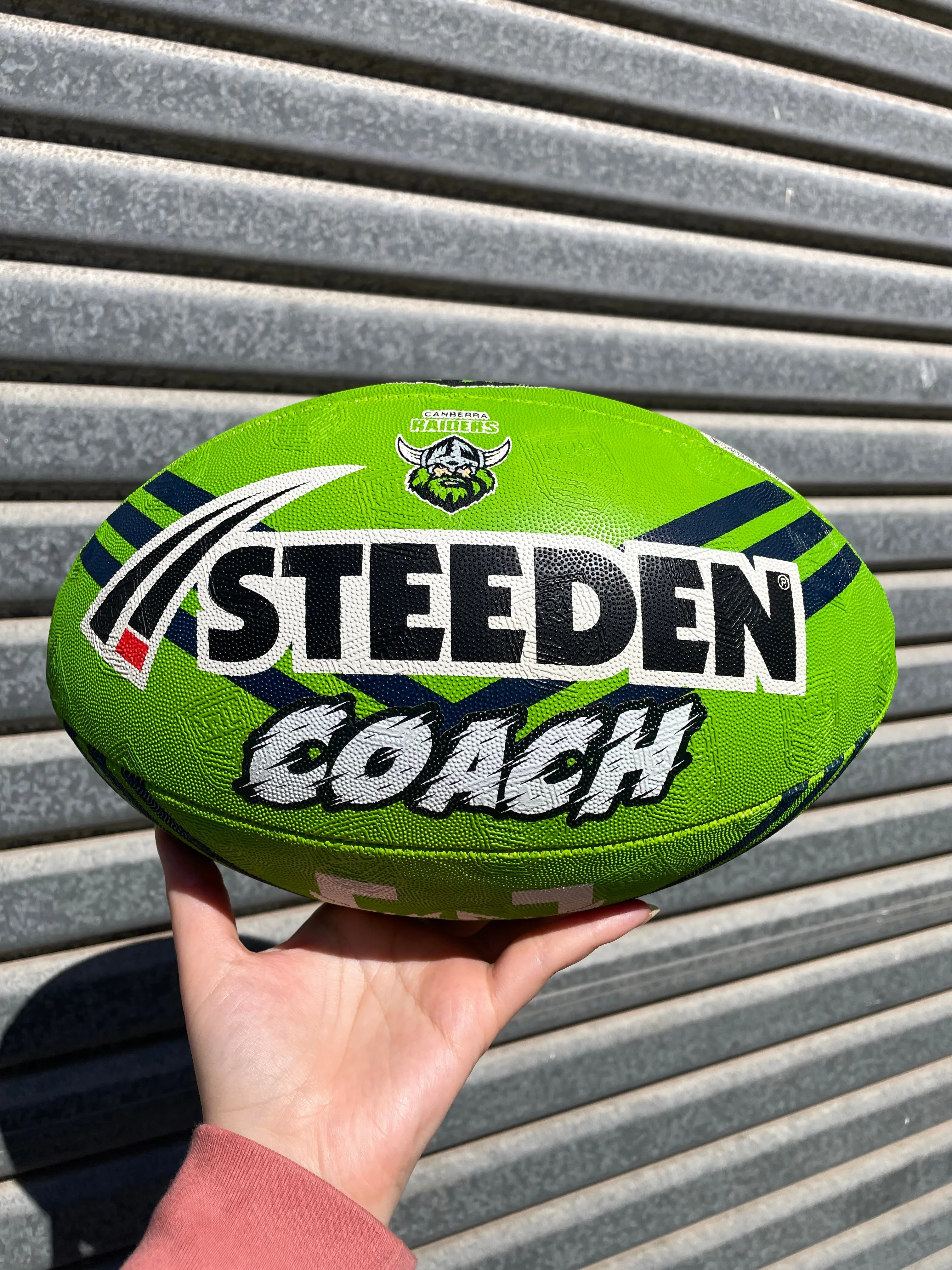 Personalised Canberra Raiders Official NRL Ball (size 5)