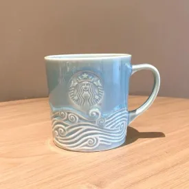 Starbucks China Autumn Waves Ceramic Mug