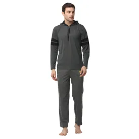 Vimal Jonney Grey Night Suit For Men's