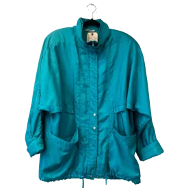 vintage teal windbreaker - 18