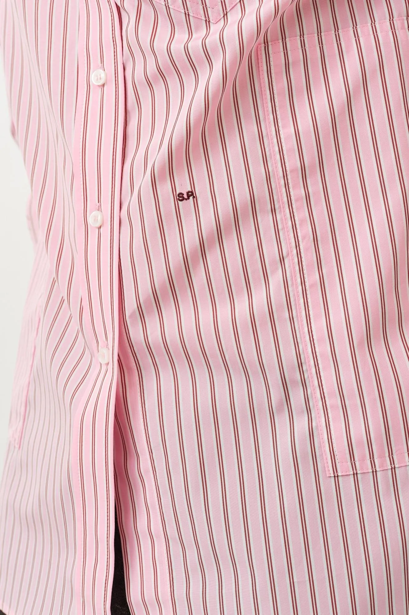 William Shirt — Berry Stripe