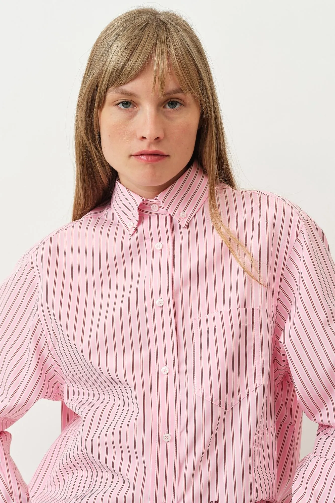 William Shirt — Berry Stripe