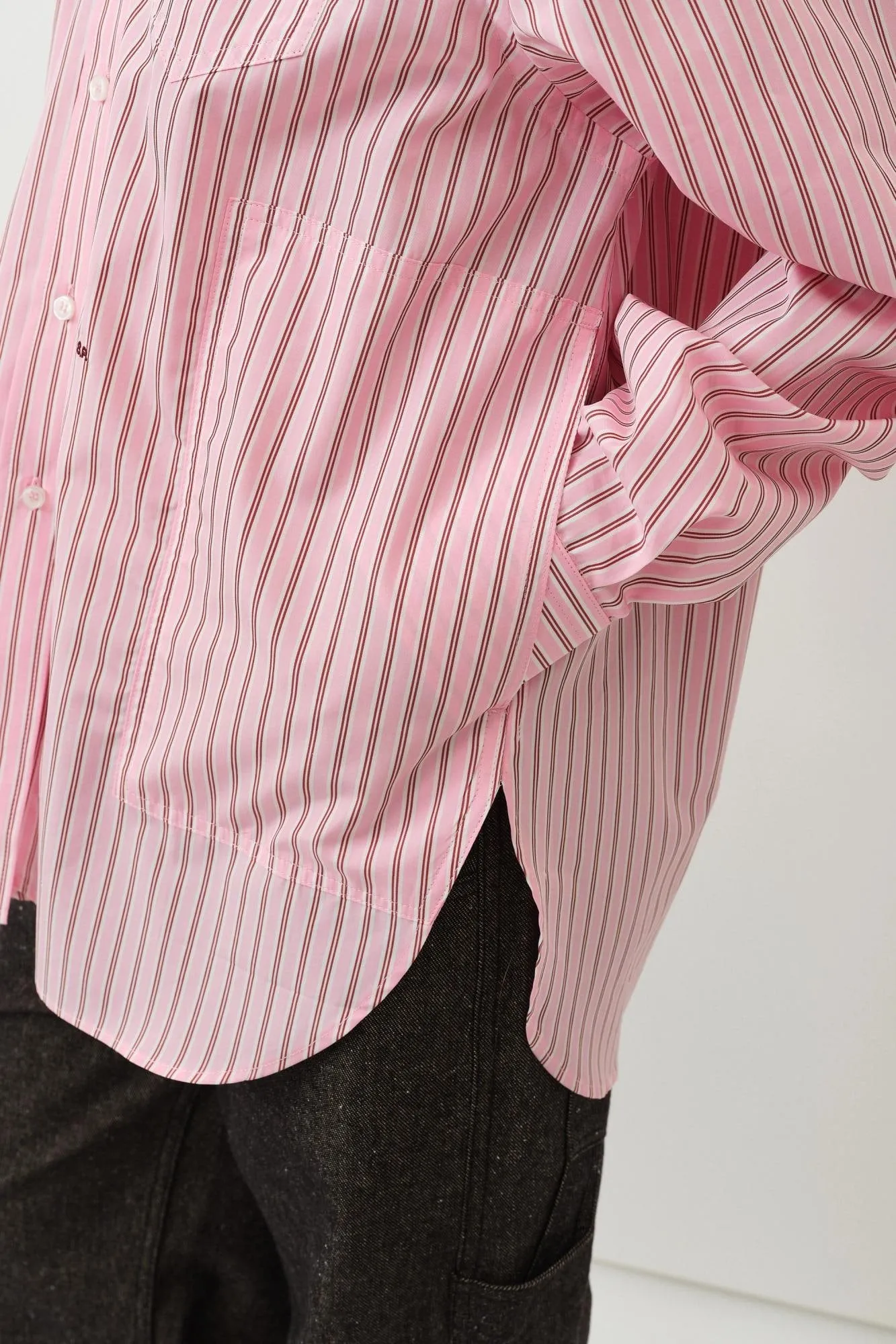 William Shirt — Berry Stripe