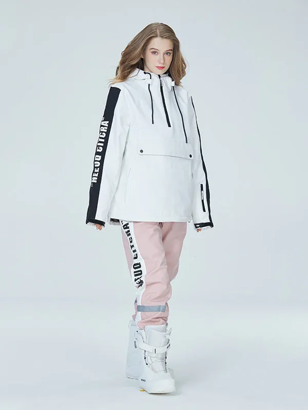 Women's Arctic Queen Winter Guide Stripe Reflective Snow Suits