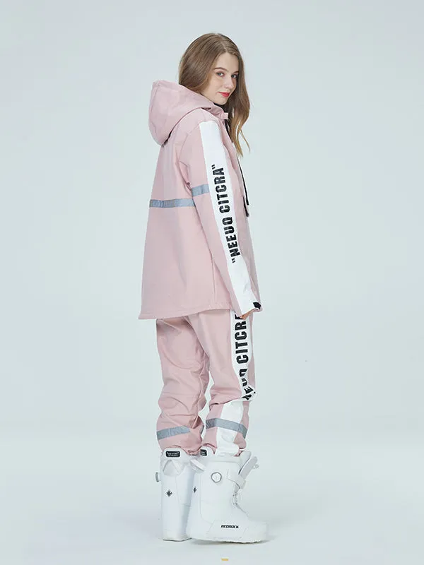 Women's Arctic Queen Winter Guide Stripe Reflective Snow Suits