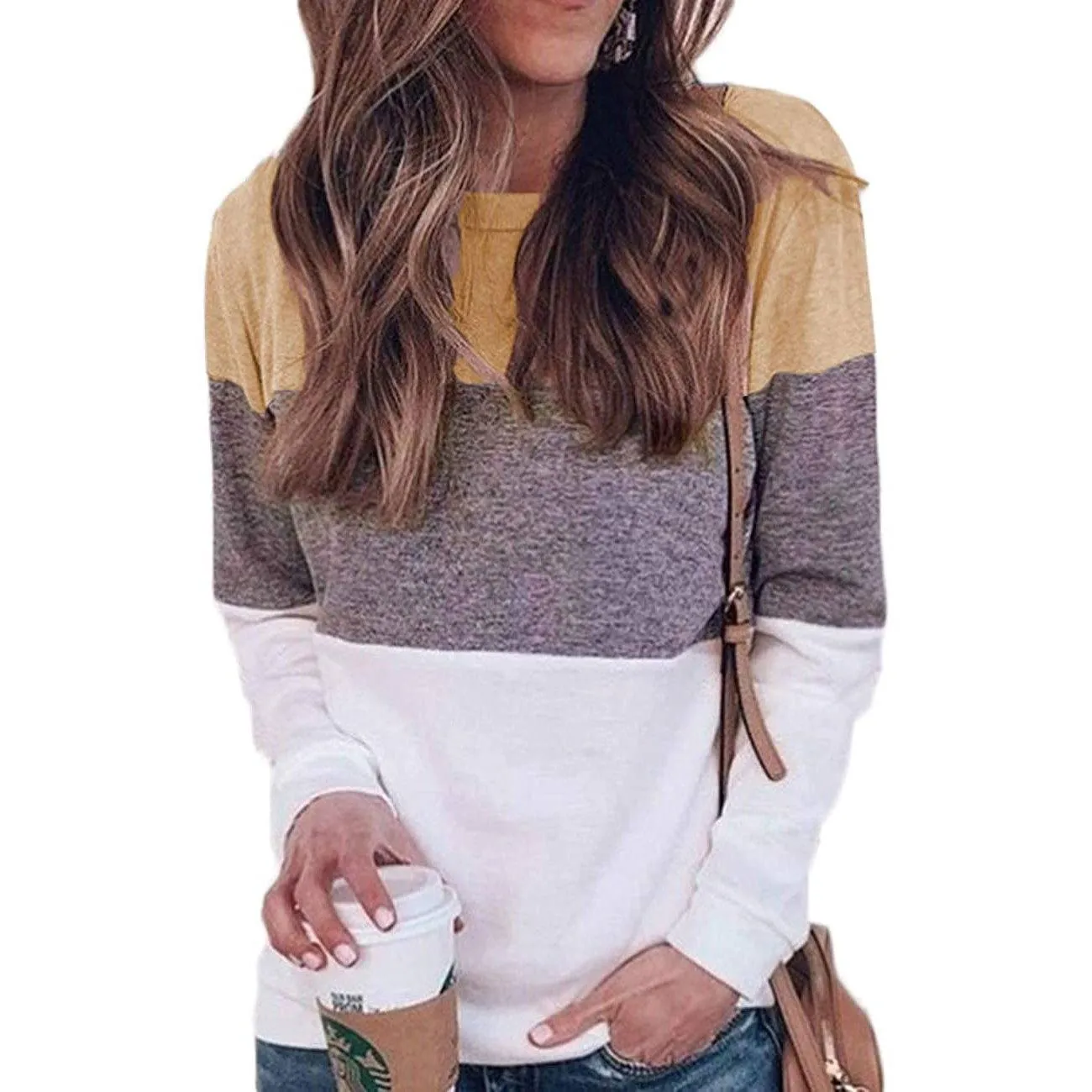 Women's Long Sleeve Pullover Tunic