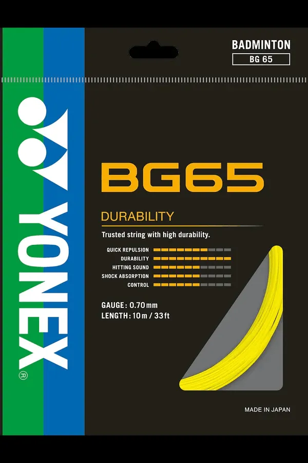 Yonex BG 65 Badminton StrinG | KIBI SPORTS