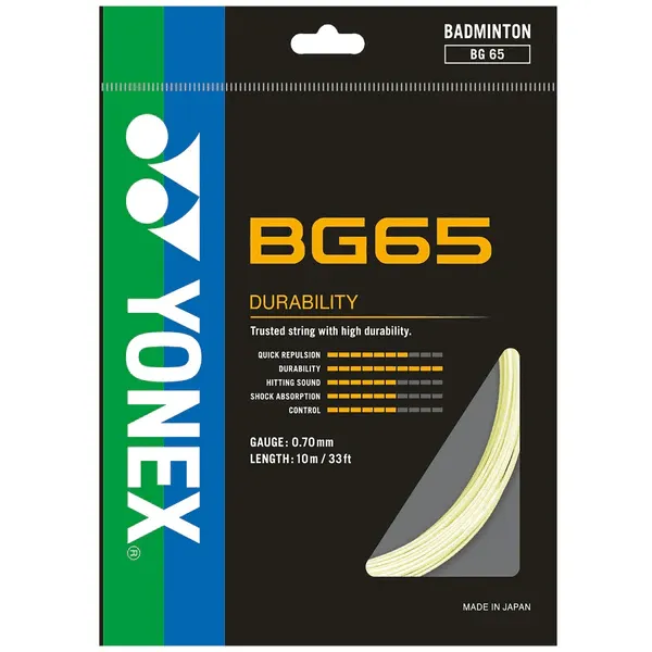 Yonex BG 65 Badminton StrinG | KIBI SPORTS